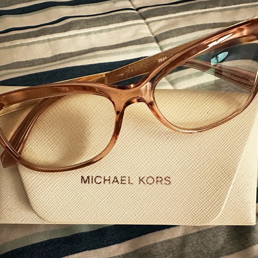 Michael Kors Women's Tan Glasses